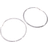 Shein Rhinestone Decor Hoop Earrings