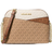 Michael Kors Jet Set Travel Medium Color-Block Signature Logo Crossbody Bag - Brown