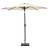 SunLife Parasol M/Krank Og Tilt Beige Ø300 x H247 cm 300cm