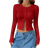 Shein Casual Solid Color Button Up Cropped Sweater - Autumn/Winter