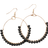 Shein Bead Decor Round Drop Earrings