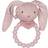 Smallstuff Rangle, silikone Knitted Bunny Soft Powder
