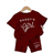 Shein Casual Minimalist Short Sleeve Shorts Set - Summer