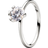Pandora Nova Lab-grown Diamond Ring 1.00 carat tw 14k White Gold 14k White gold Lab-Grown Diamond Clear Sz