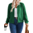 Shein Casual Fashion Front Zipper Plus Jacket