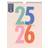Busy B Everyday Mid Year Academic 2025-26 Calendar Pink