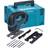 Makita DJV180Z 18V Jigsaw LXT Lithium Ion Cordless Blades Makpac Case