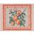Furn Anemone Peaches Indoor and Outdoor Placemat 36 x 46 cm 4 Pack Place Mat Multicolour