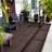 Nicoman Composite Interlocking Deck Tile 30 cm x 30 cm Brown
