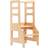 Duck Woodworks Verstellbarer Lernturm Natur