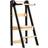 Duck Woodworks Klappbarer Lernturm Schwarz