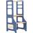 Duck Woodworks Klappbarer Lernturm Blau
