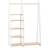 Duck Woodworks Children Wardrobe without Drawers White