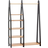 Duck Woodworks Children Wardrobe without Drawers Black