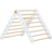 Duck Woodworks Climbing Triangle Floor Set White