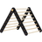 Duck Woodworks Climbing Triangle Floor Set Black