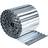 Nicoman Corrugated Metal Garden Border Edging Roll 5m Silver