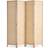 VEVOR 4 Panel Bamboo Hand-Woven Folding Privacy Screens Room Divider
