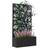 OutSunny Metal Garden Bed with Trellis One Size