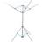 Gr8 Garden Freestanding Rotary Airer 15M Steel Portable Outdoor Clothes Washing Line Dryer - Silver