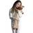Livivo Fluffy 2L Hot Water Bottle with Faux Fur Cover