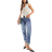 ASOS DESIGN Hourglass Afslappede Mom-Jeans - Mellemblå