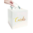 Shein PC Elegant White Card Box With Gold Foil Design Perfect For Weddings Baby Showers Anniversaries MoreIncludes Greeting Cards