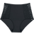 Libresse High Waist Floral Light Menstrual Panties - Black