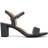 Naturalizer Bristol Sandal Women's Navy Heels Sandals Ankle Strap Block