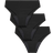 Libresse Essentials Brazilian Ample Panties 3-pack - Black