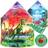 W&O Dinosaur Discovery Play Tent with Roar Button