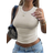 Shein Summer Casual Fitted Tank Top - Solid Color