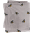 OHS Ultra Soft Bee Print Throw Blankets Grey (150x120cm)