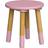 URBN Living Kids Wooden Stool Seat Round Chair