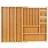 Relaxdays Extendable 5.5 x 32-54 x 42 cm Cutlery Tray