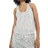 River Island Sequin Tank Top - Cream/White