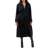 Belle & Bloom Wool Blend Wrap Coat - Black