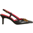 Shein Women Pointed Toe White High Heels With Heels And Decorative Buckle