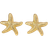 Shein 1 Pair Of Stylish, Elegant And Simple Starfish Earrings