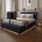 X-Rocker Maisie Double TV Bed Frame - Navy