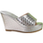 Shein Summer Womens Solid Color Wedge Heel Waterproof Platform SlipOn Sandals For Women