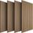 tectake Acoustic Wall Panels Set of 4