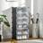 Homcom 6 Tier Plastic Storage Cabinet Shoe Rack