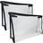 Dental Aesthetics Clear Toiletry Bag Cosmetics PVC Travel Liquids - Transparent