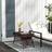 OutSunny Foldable Rattan Outdoor Coffee Table Steel Frame Brown