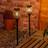 ValueLights Black Metal Cage Solar Powered Outdoor Spike Lights 2 Pack