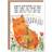 ARTERY8 Orange Tabby Guitar Song Cat Lover Floral Funny Birthday Card One Size