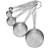 Dorre Measuring Cups Myah Silver 5 Dele Måleske 5stk