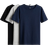 H&M Blå 3-pack T-shirt