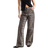 New Look Wide Leg Jeans - Leopard Print/Brown